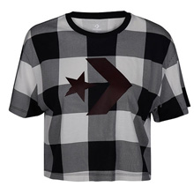 ƷConverse Buffalo Plaid Star Chevron Easy Crop Tee10007063-A01