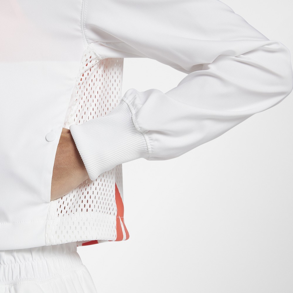 As W NSW Bmbr Jkt Mesh-White Rush Coral: Kajian Mendalam Seputar Jaket Olahraga Fungsional dan Estetis